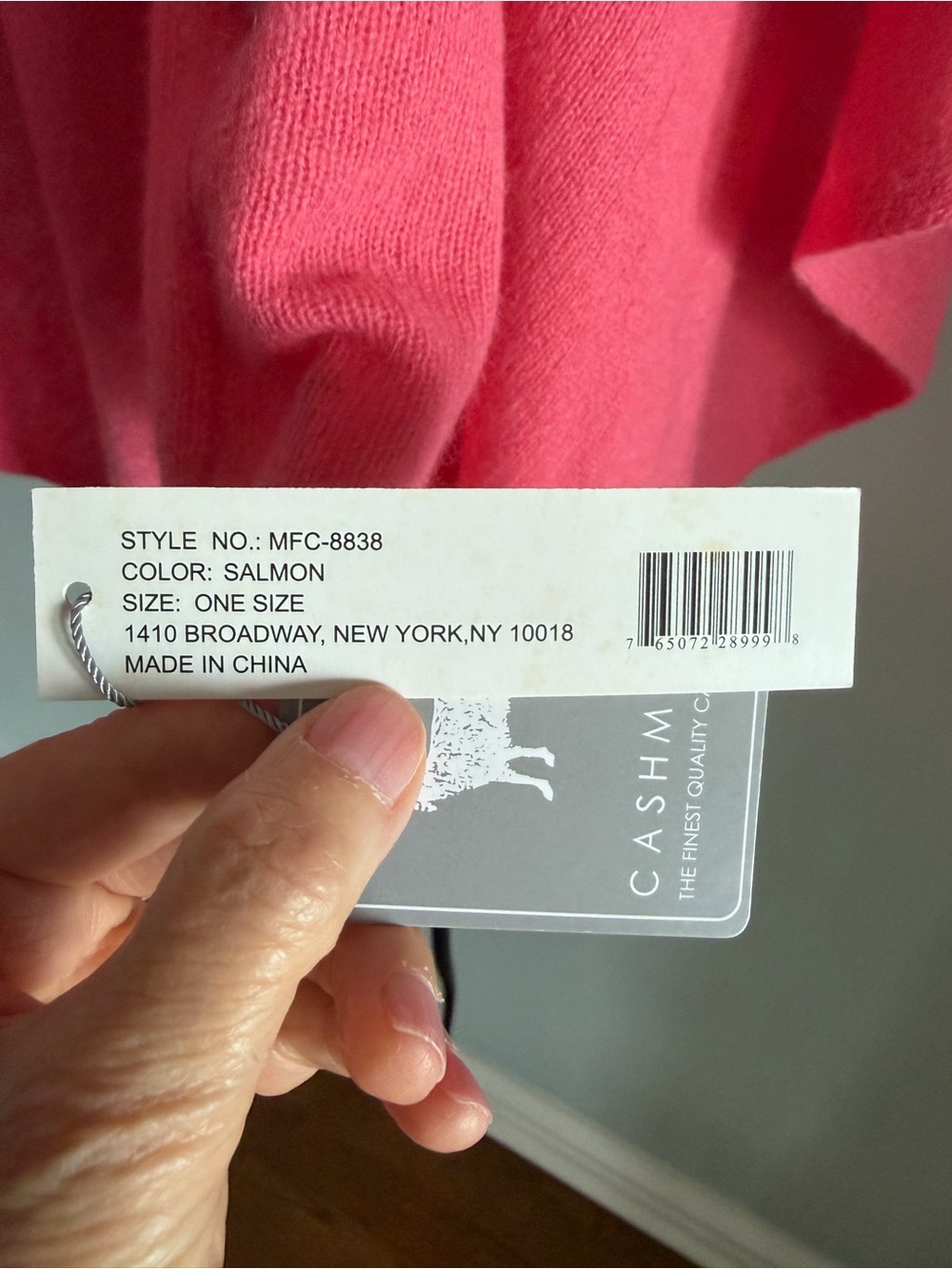 NWT IN CASHMERE
CASHMERE TOPPER - Picture 5 of 6